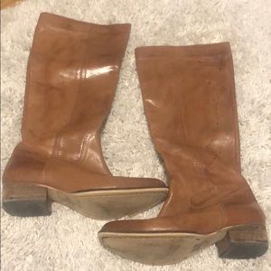 Genuine leather boots